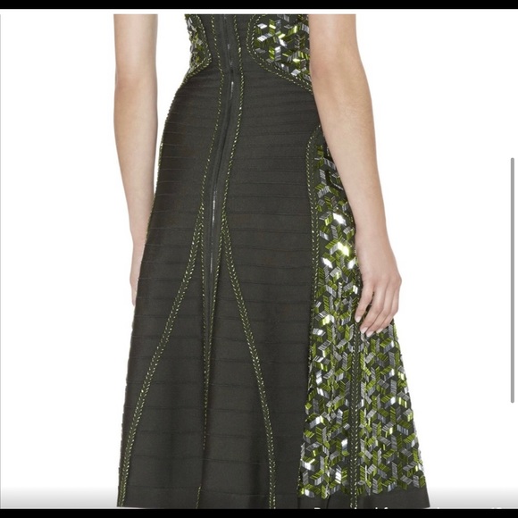 Herve leger dress size XS fit S/M - Picture 6 of 6